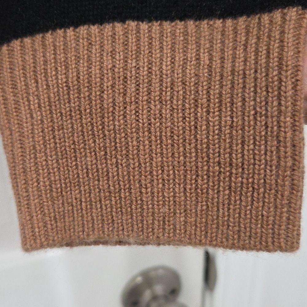 Summersalt The Luxe Cashmere Blend Button Crewneck Medium| - Picture 6 of 8